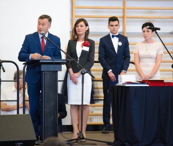 Część oficjalna uroczystości jubileuszowych
